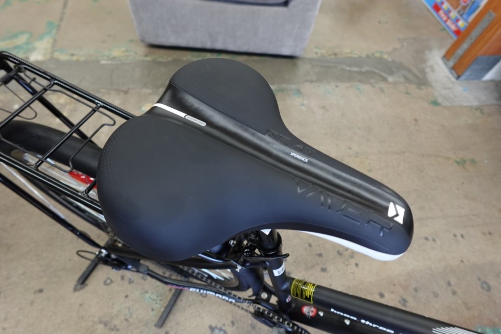 Unisex 17" Infinity Boss Three Disc, Step Thru Bike in Matte Black - Image 7