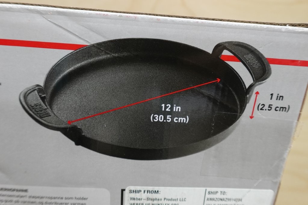 Weber Gourmet BBQ Non‑Stick Cast‑Iron Griddle - Image 5
