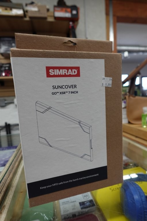 Simrad GO7 XSR Sun Cover - designed for marine GPS/fish finder display - Image 2