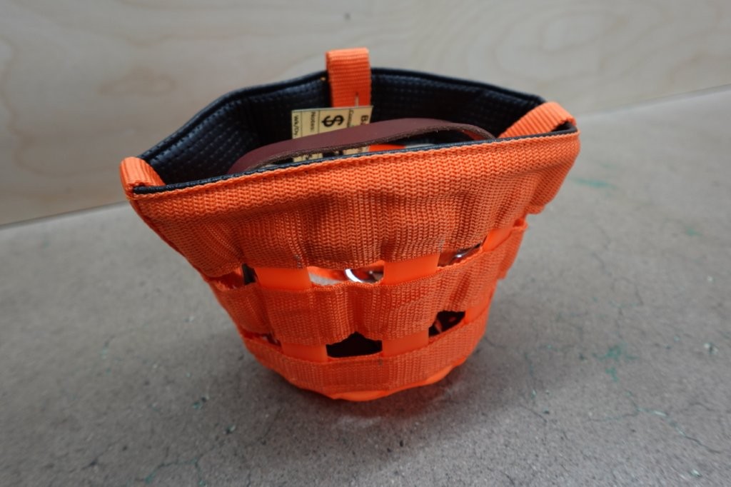 Weaver Leather Grazing Muzzle - Average Horse , Blaze Orange - Image 2