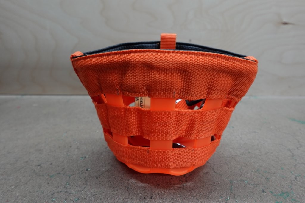 Weaver Leather Grazing Muzzle - Average Horse , Blaze Orange - Image 3