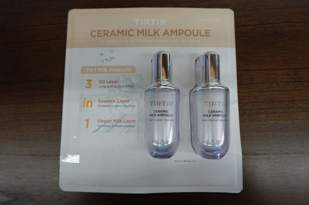 2 Pck TIRTIR Ceramic Milk Ampoule - Image 2
