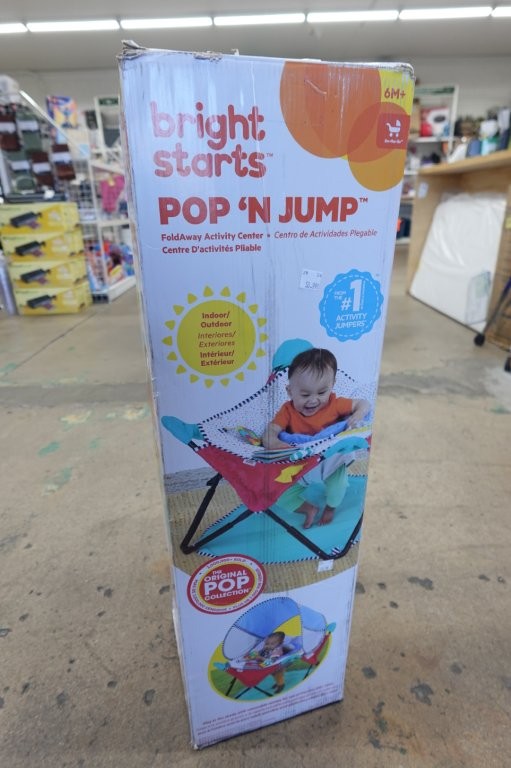 Bright Starts Pop ‘N Jump Portable Activity Jumper - Image 2