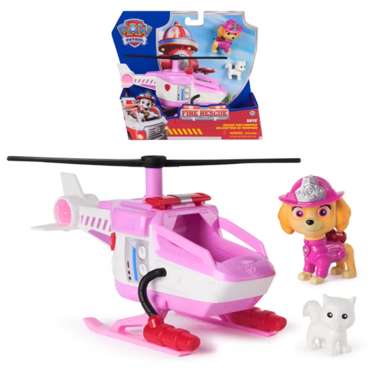 PAW Patrol Fire Rescue Skye Rescue Fire Chopper