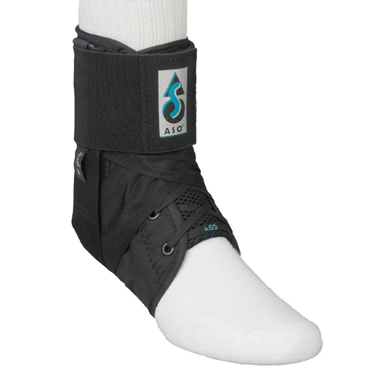 Medium Size MedSpec ASO Ankle Stabilizer with Plastic Stays