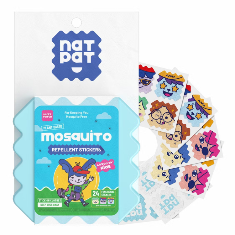 24ct NatPat Buzz Patch Mosquito Repellent Patches