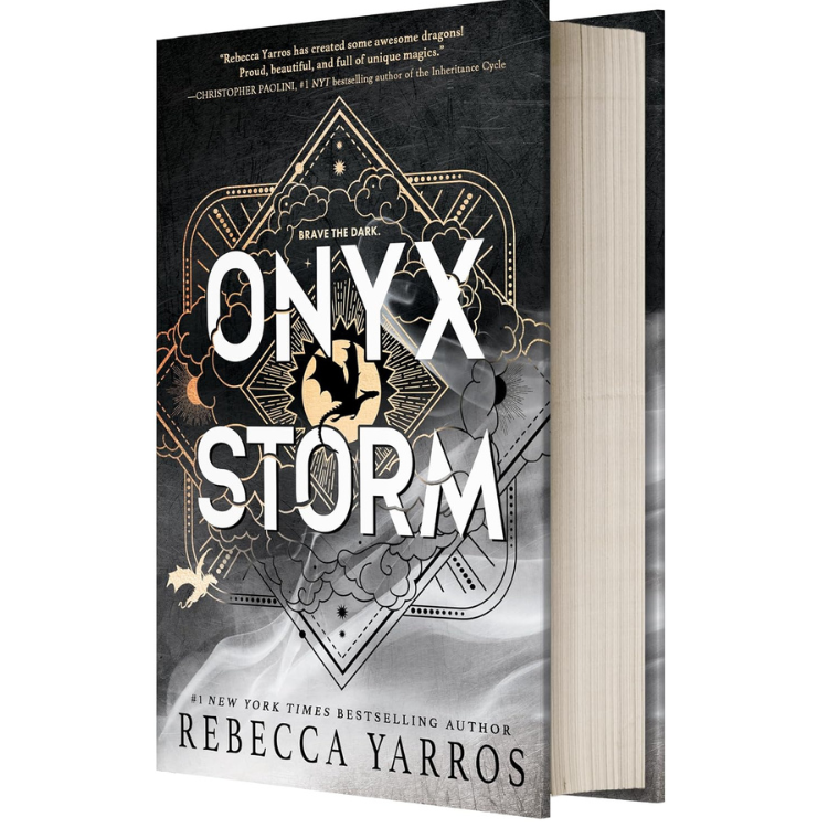 Onyx Storm (The Empyrean, Book 3) Hardcover Book