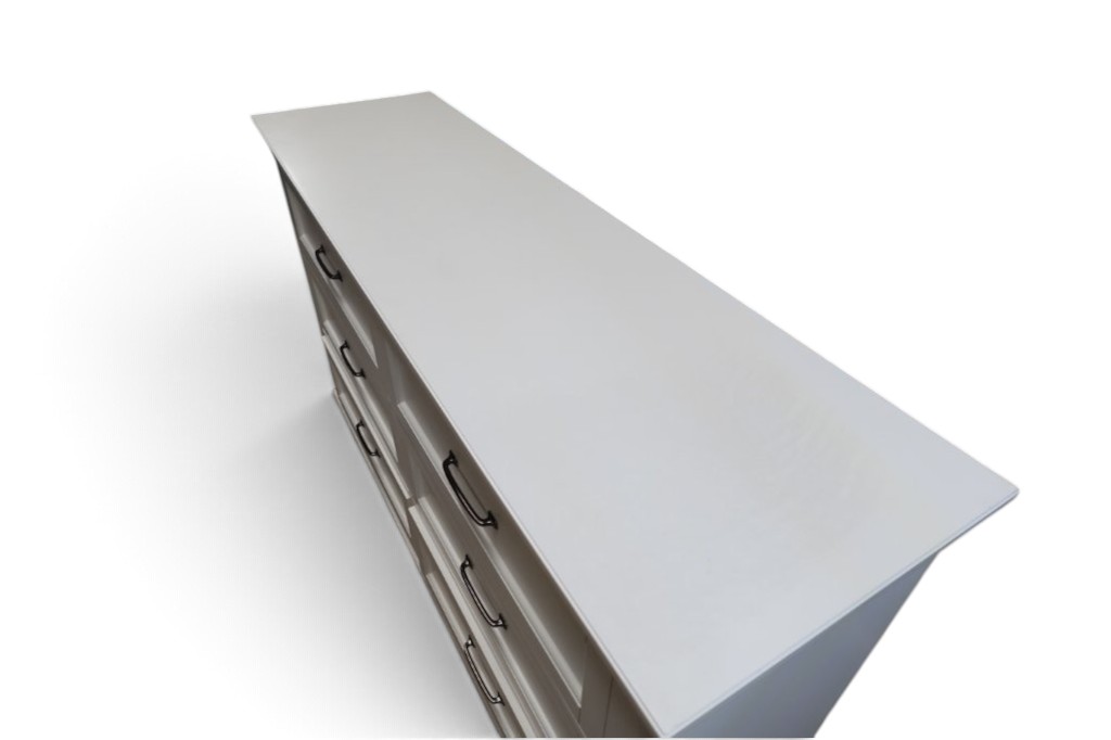Universal Broadmoore Rose 6 - Drawer Dresser in White - Image 4