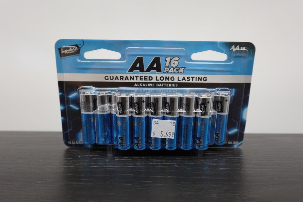 16-Count, Signature Select AA Alkaline Batteries - Image 4