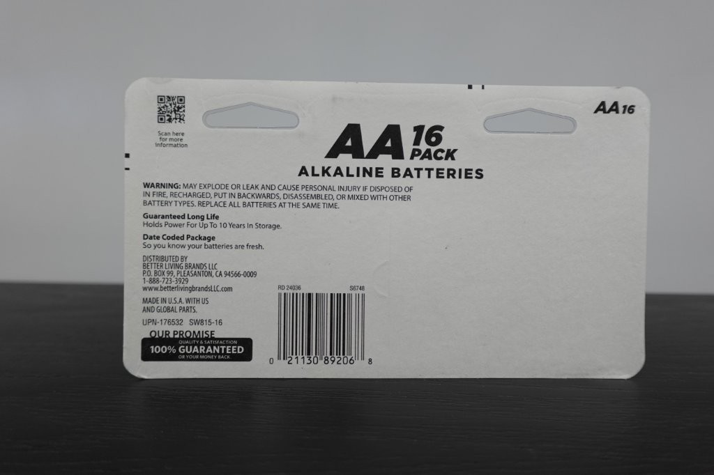 16-Count, Signature Select AA Alkaline Batteries - Image 5