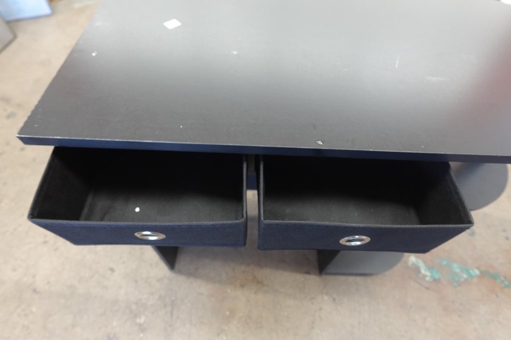 31.5" Compact Computer Desk with Storage Shelves - Image 5