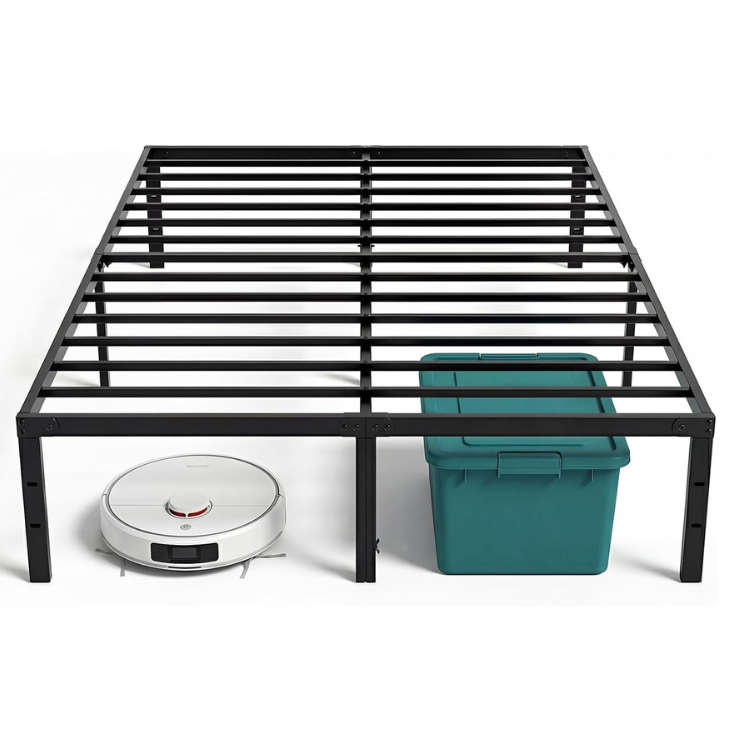 King Size - 18" Heavy Duty Metal Platform Bed Frame
