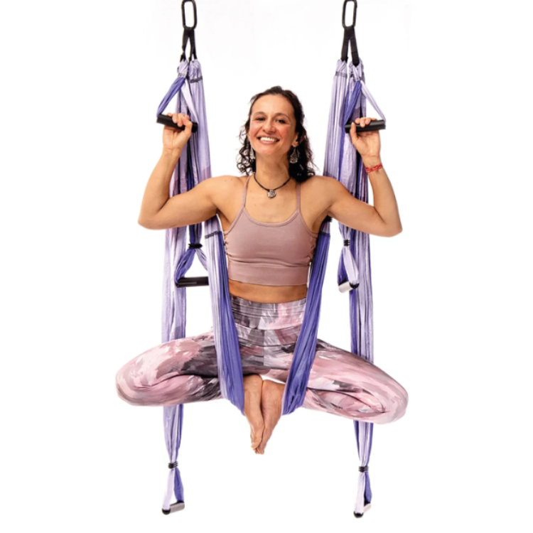 YB Yoga Trapeze Inversion Swing, Purple