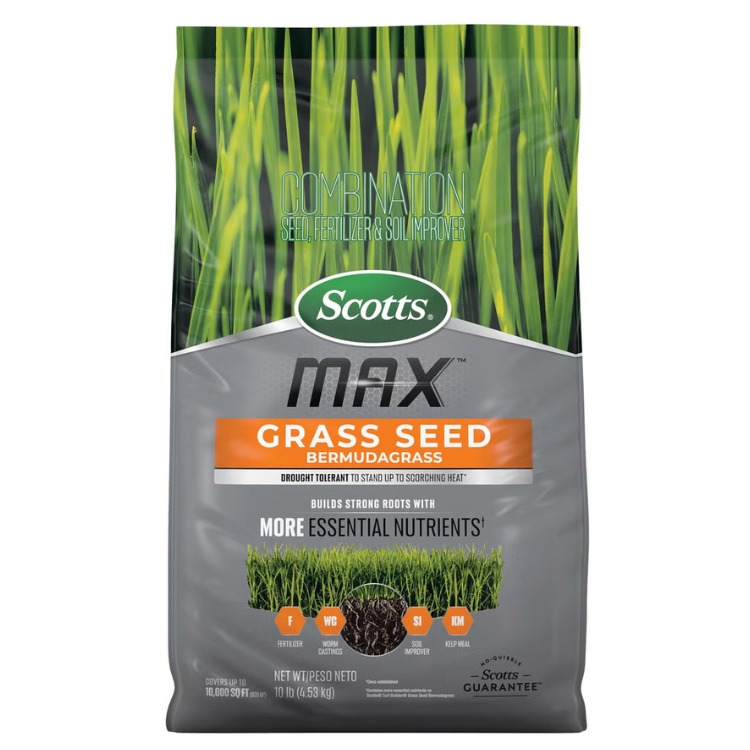Scotts Max Bermudagrass Seed, 10 lb.