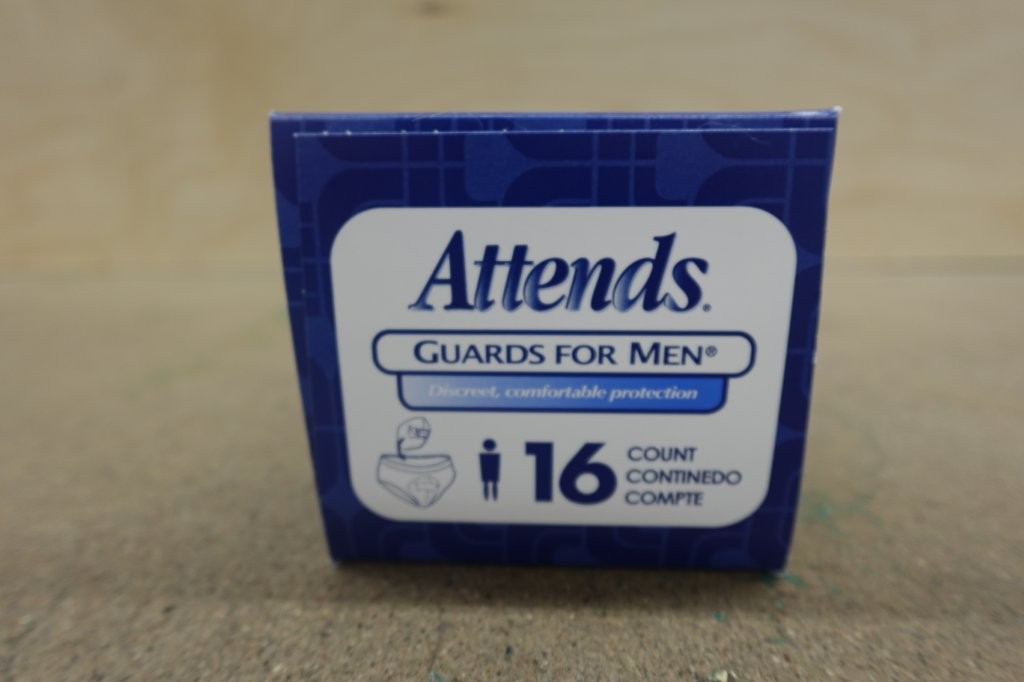 16 Count Attends Guards for Men Light Absorbency Bladder Control Pads - Image 5