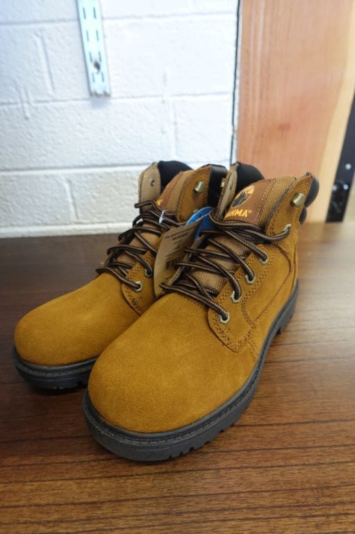 Brahma Bravo 6" Waterproof Soft Toe Work Boots - Mens 7.5 - Image 4