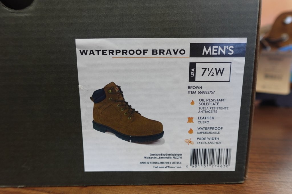 Brahma Bravo 6" Waterproof Soft Toe Work Boots - Mens 7.5 - Image 7