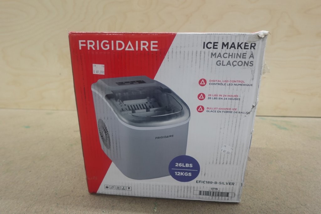 26lb per Day Frigidaire Compact Countertop Ice Maker - Image 3