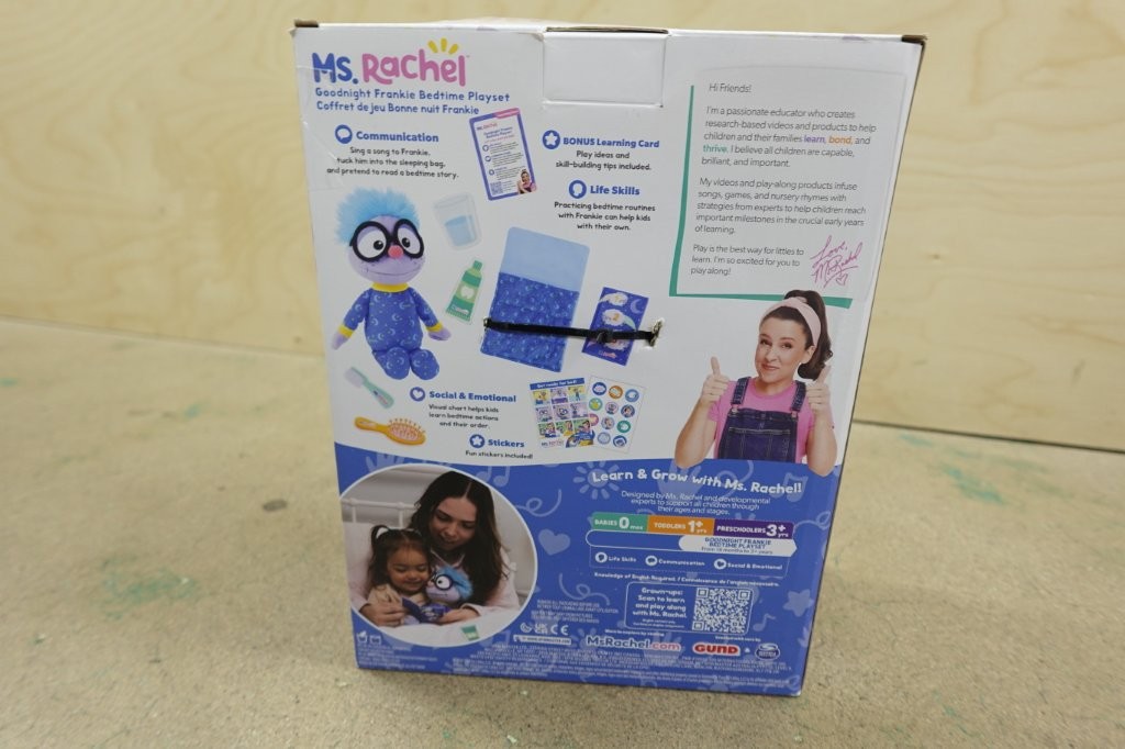 Ms. Rachel Frankie Bedtime Plush Toy - Image 3
