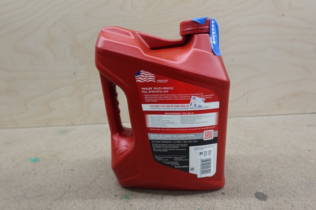 1 Gallon Valvoline MaxLife Multi-Vehicle Full Synthetic ATF - Image 3