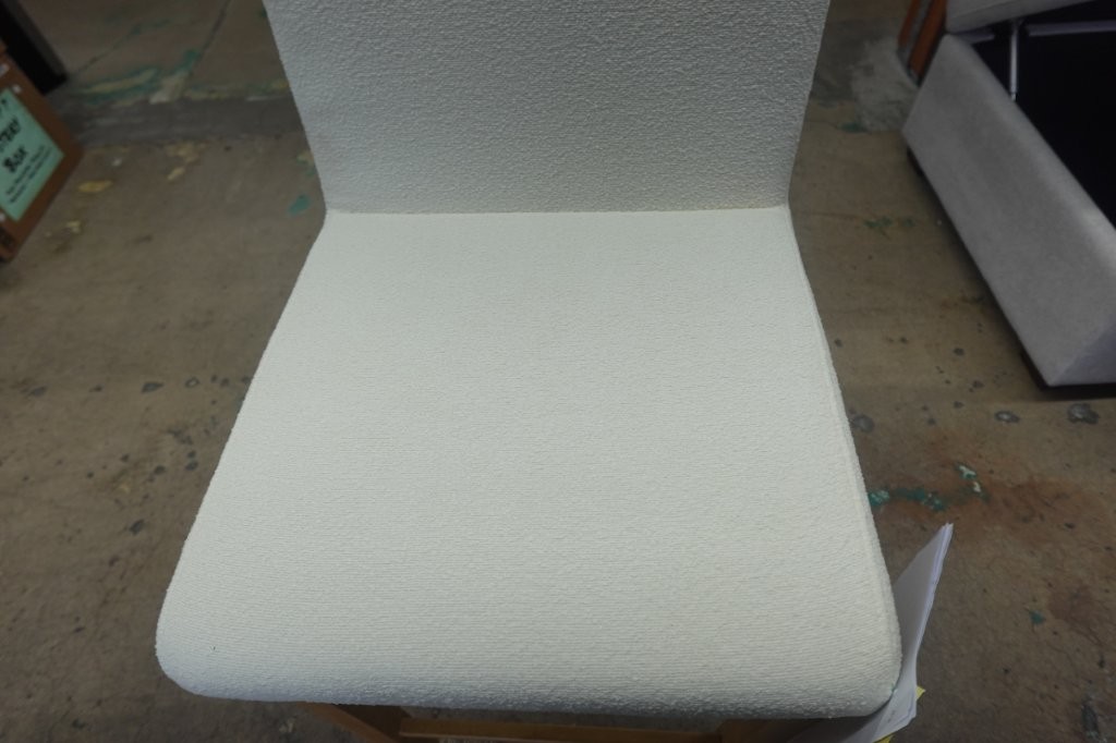 Nathan James Gracie Upholstered Counter Height Chair, Light Beige - Image 6