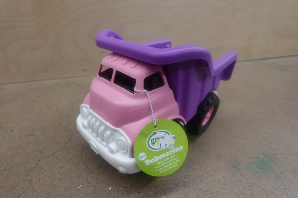 Green Toys Pink Dump Truck Toy Vehicle - Image 3