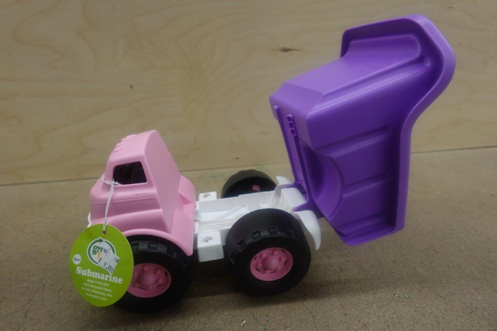 Green Toys Pink Dump Truck Toy Vehicle - Image 4
