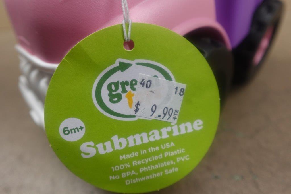 Green Toys Pink Dump Truck Toy Vehicle - Image 6