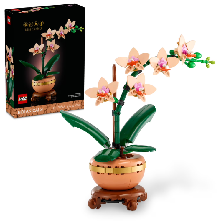 LEGO Botanicals Mini Orchid Building Set (10343)