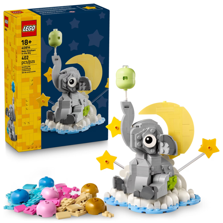 LEGO Baby Elephant in the Sky Building Set (40814)