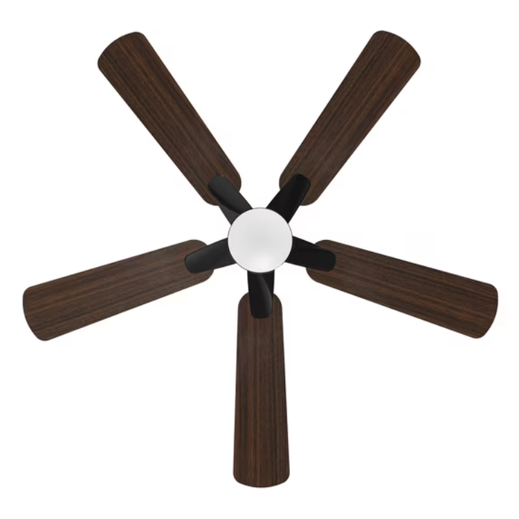 52" 5-Blade Ceiling Fan with Remote Control