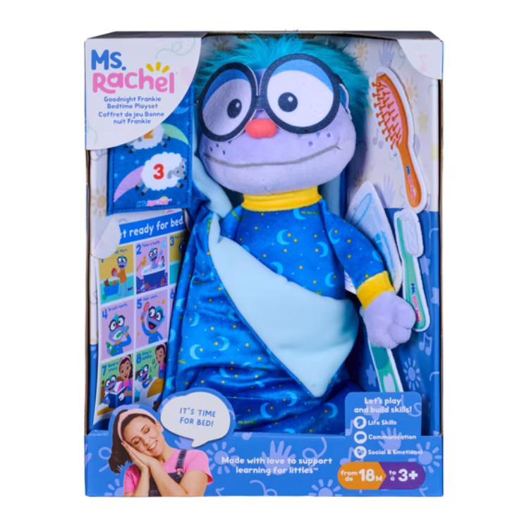 Ms. Rachel Frankie Bedtime Plush Toy