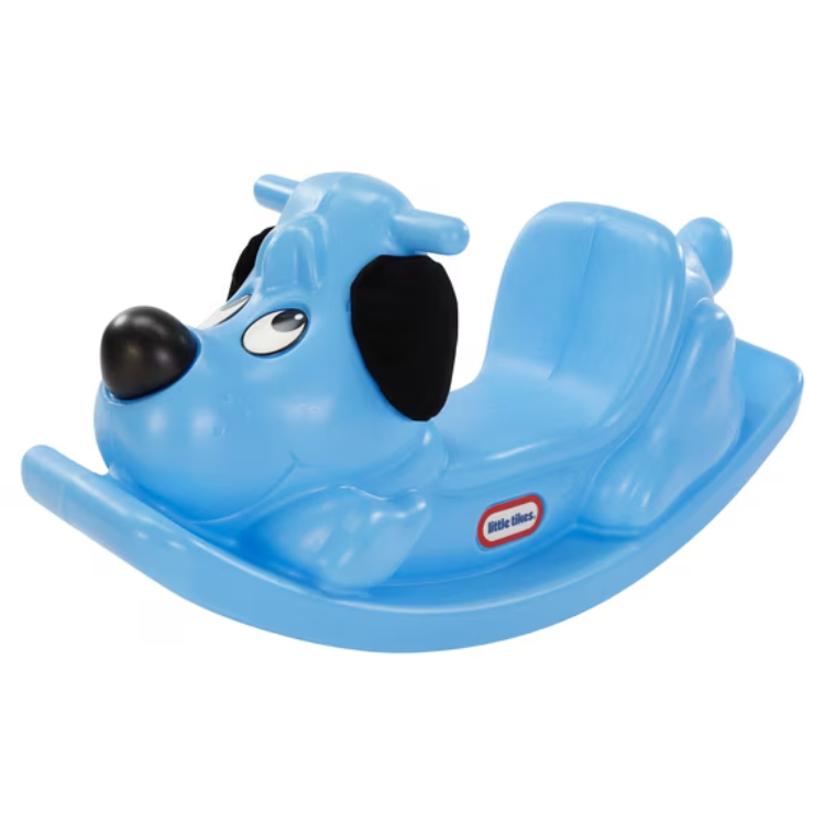 Little Tikes Rockin’ Puppy Toddler Rocking Toy - Blue
